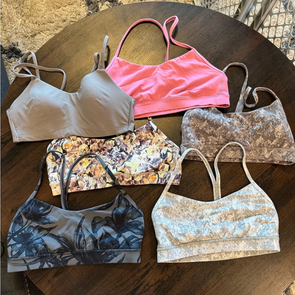 Lot of Used lululemon bras Sizes 6-8